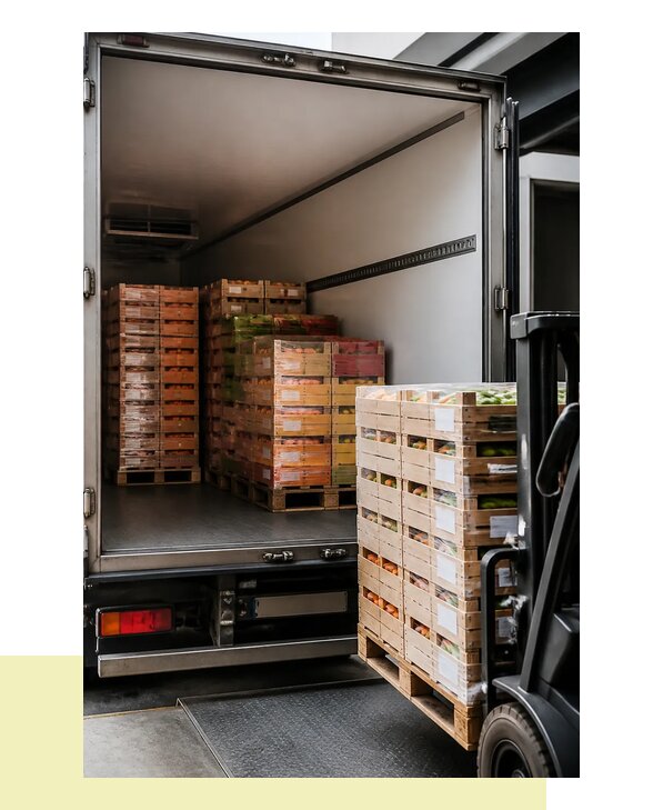 Перевозка сельхозпродукции на паллетах с доставкой в Ижевск